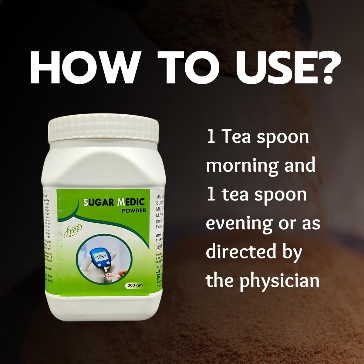 Fit Fusion Ayurveda Diabetes Control Powder - Sugar Medic 300g - View 4