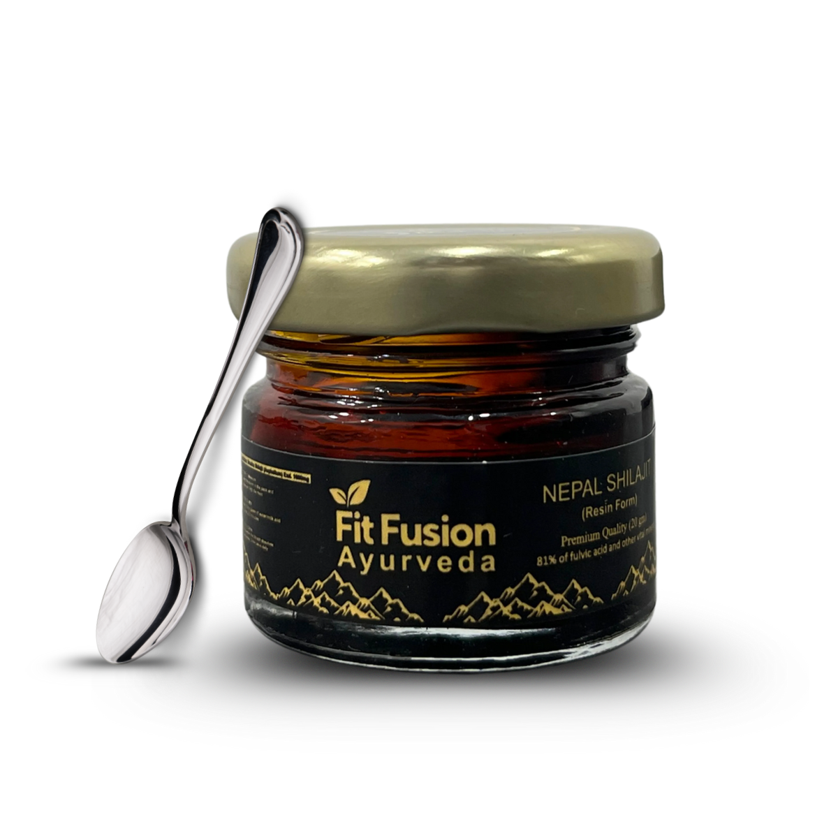 Fit Fusion Ayurveda Himalayan Shilajit Resin 20g - View 3